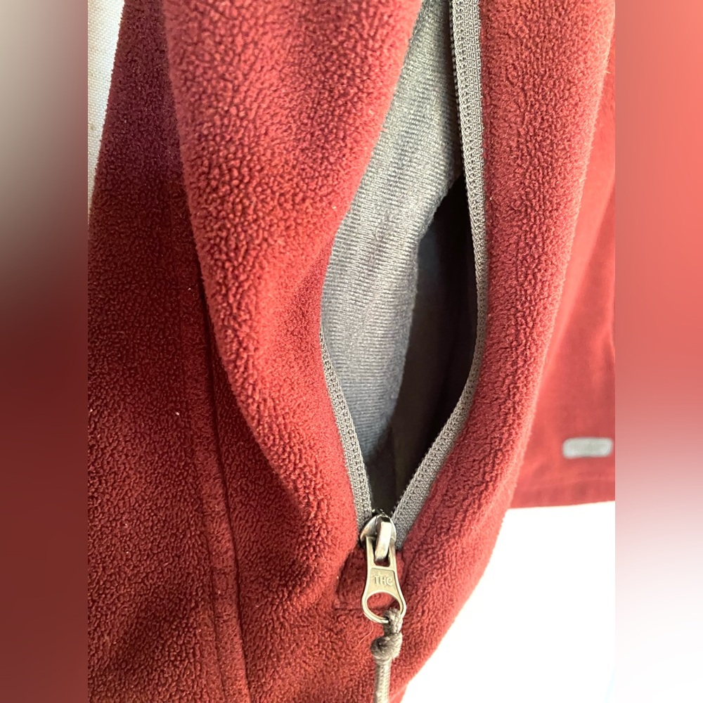 Charles River Harvard University Logo Fleece Academia Zip Up Men’s Jacket Large - Picture 8 of 11